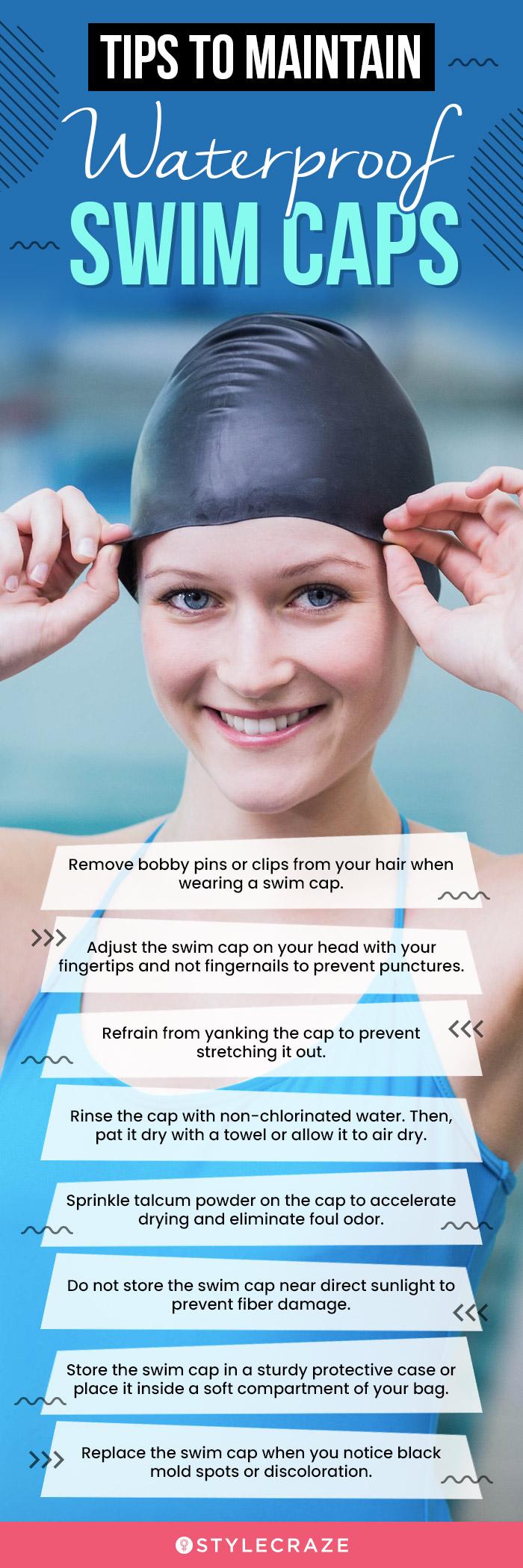 10 Best Waterproof Swim Caps Of 2023, As Per A Fitness Coach