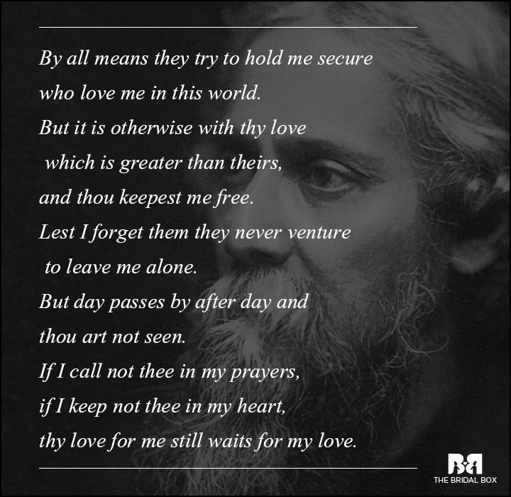 10 Rabindranath Tagore Love Poems That Capture The Essense