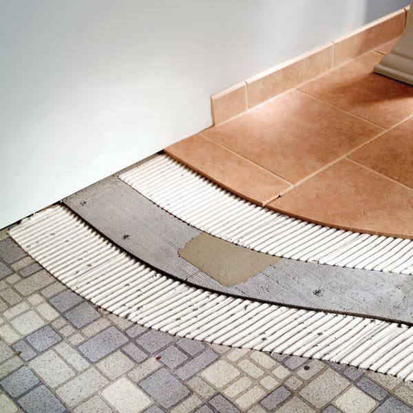 How to Tile Bathroom Floors The Family Handyman