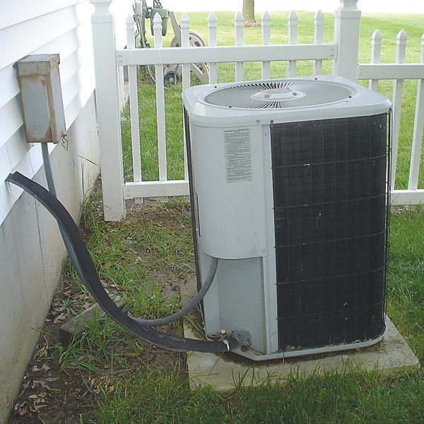 Fix a Sinking Air Conditioner Pad The Family Handyman