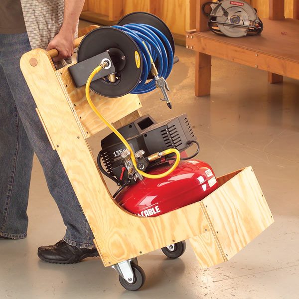 Air Compressor Cart The Family Handyman