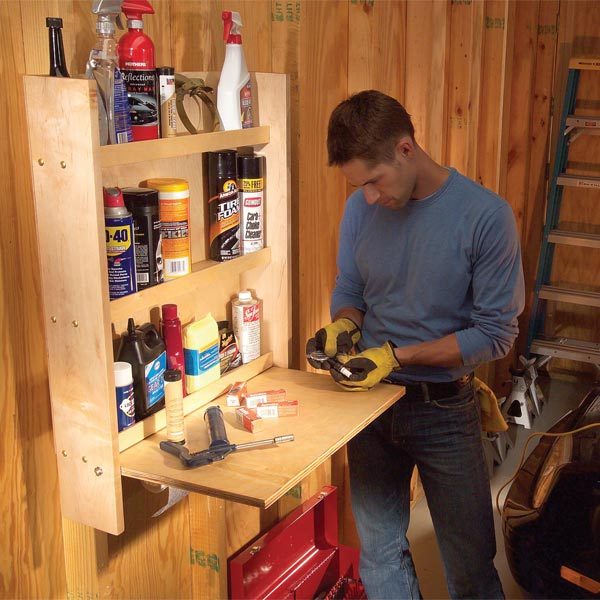 Storing and Organizing Car Care Products The Family Handyman