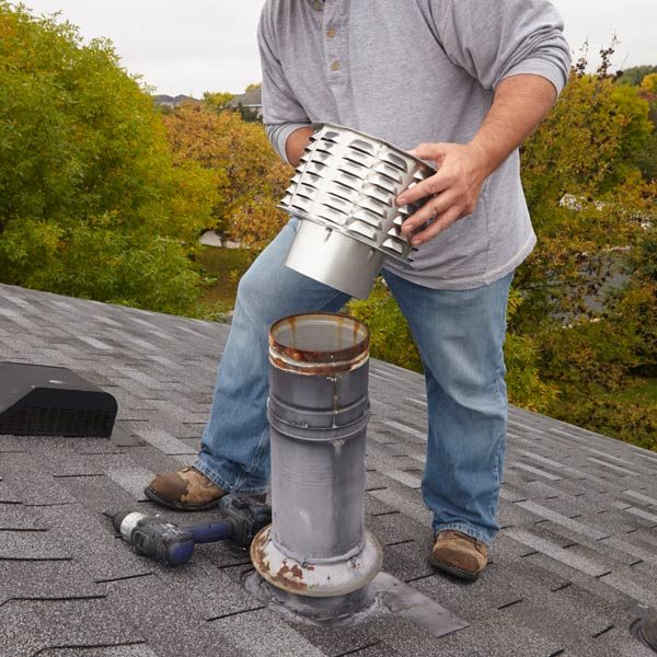 How to Replace a Rain Cap The Family Handyman