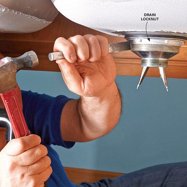 How to Replace a Kitchen Sink Basket Strainer The Family Handyman