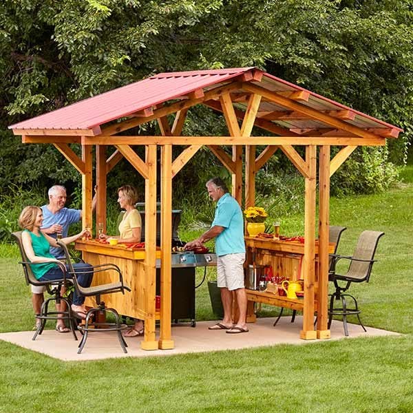 Grill Gazebo Plans Make a Grillzebo! The Family Handyman