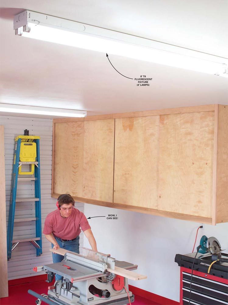How to Achieve Better Garage Lighting The Family Handyman
