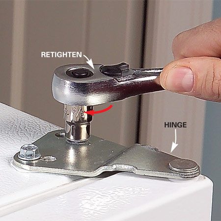 Straighten Sagging Refrigerator Doors | The Family Handyman