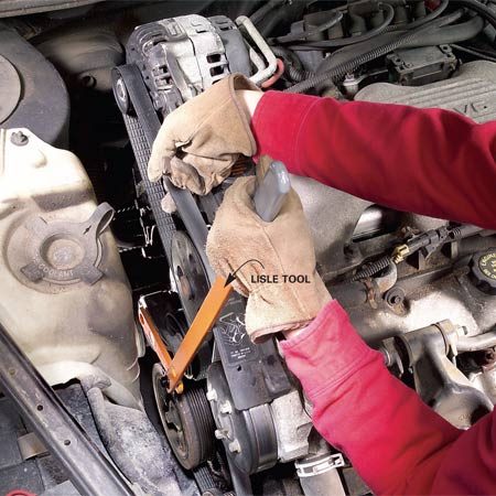 Changing A Car Serpentine Belt The Family Handyman