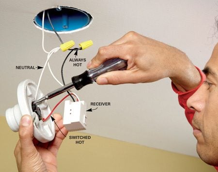 Install a Wireless Light Switch | The Family Handyman