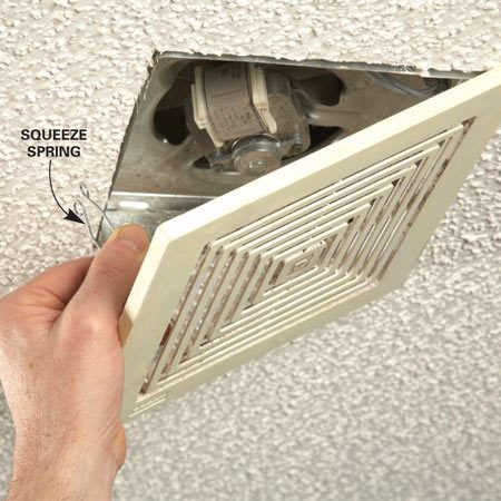 Broan Bathroom Fan How To Remove Cover - Bathroom Poster