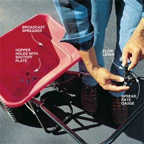 How to Use a Fertilizer and Seed Spreader | Family Handyman