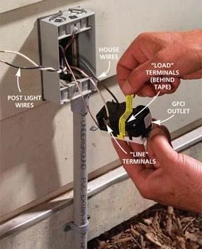 How to Install Outdoor Lighting and Outlet (DIY) | Family Handyman