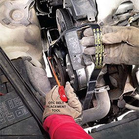 Changing A Car Serpentine Belt Diy Car Serpentine Belt Replacement