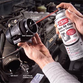 Mass Air Flow Sensor (MAF) Cleaning (DIY) | Family Handyman