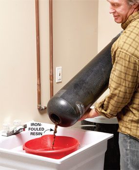 Replace a Water Softener Resin Bed (DIY) | Family Handyman