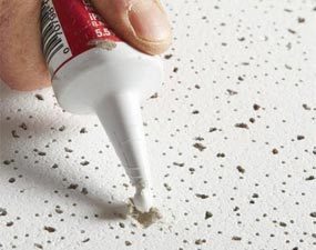 Diy Ceiling Tile Repair | Shelly Lighting
