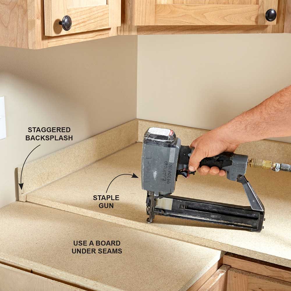 Installing Laminate Countertops The Family Handyman