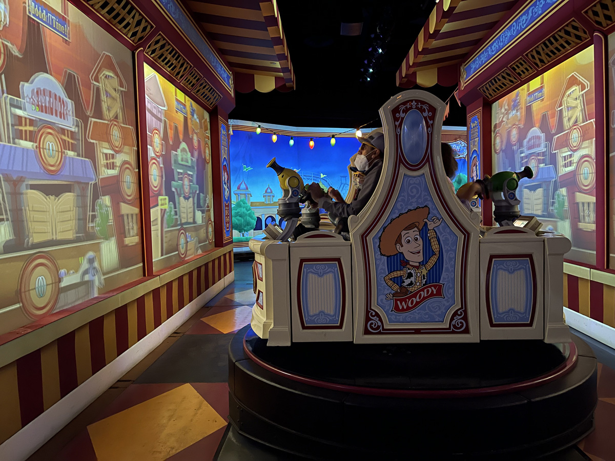 Toy Story Midway Mania! Disney California Adventure