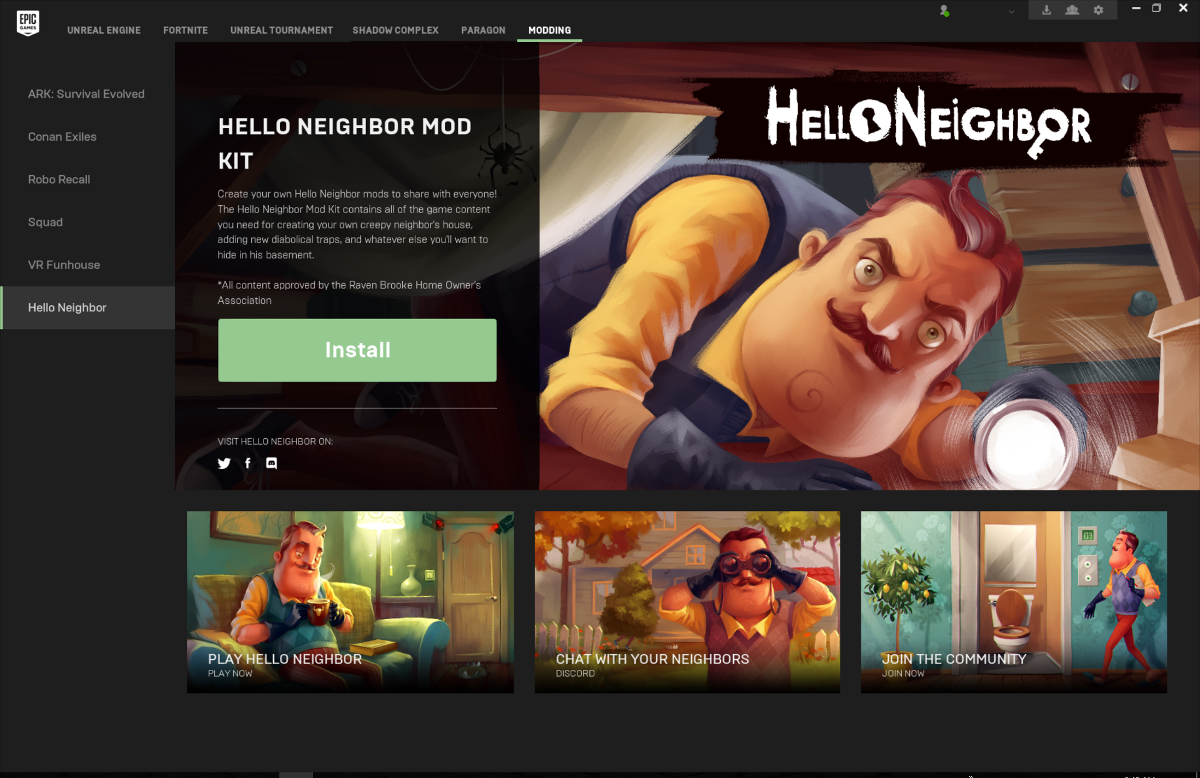 Hello Neighbor Mod Kit Released, Mod Contest Announced