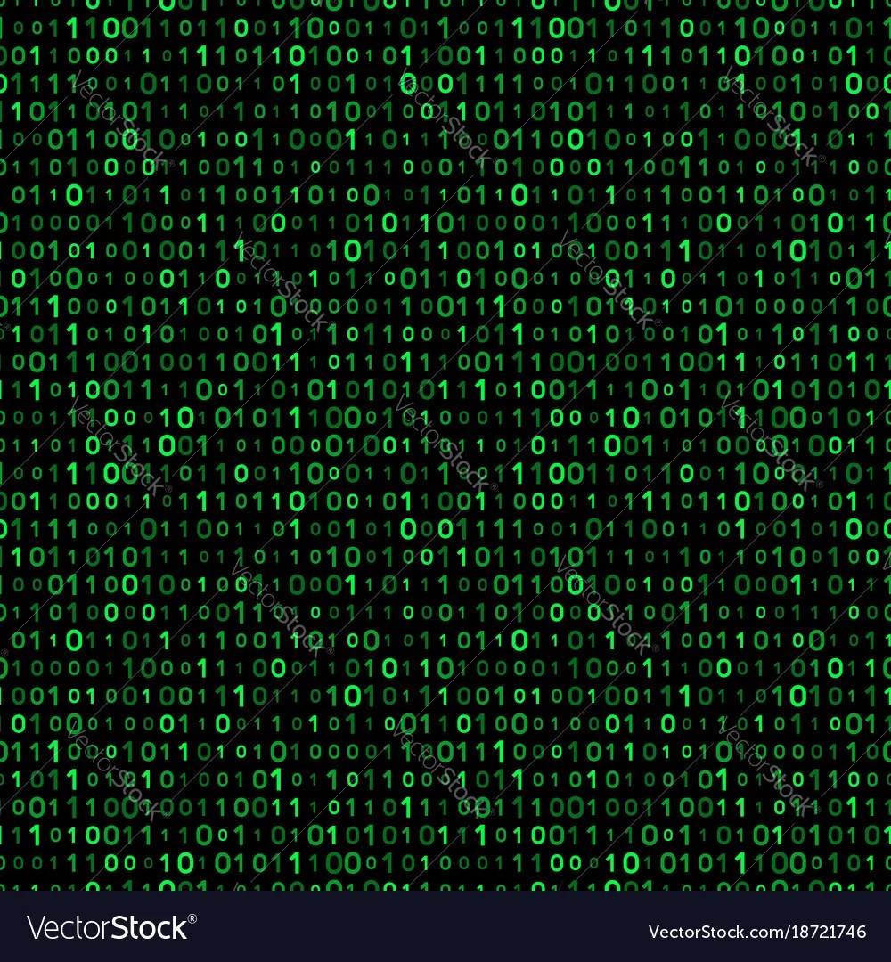 Binary code background Royalty Free Vector Image