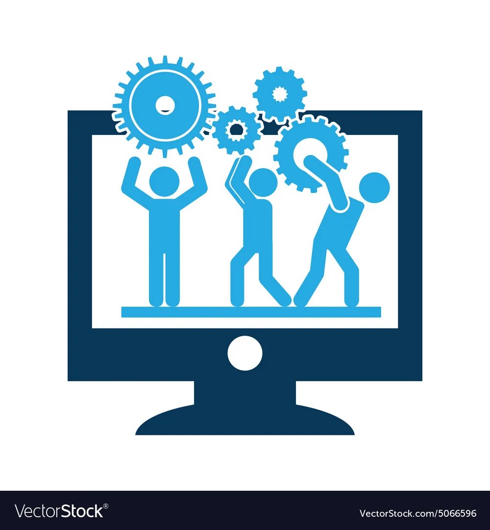 Software development Royalty Free Vector Image