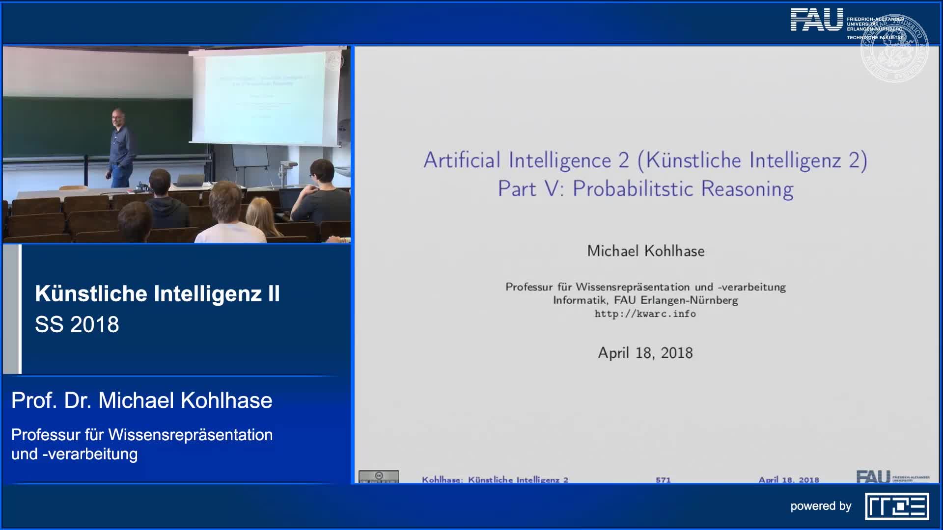 Artificial Intelligence (AI2) SS 2021