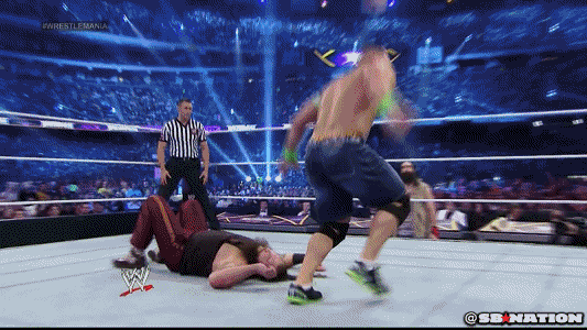 John Cena is terrified of Bray Wyatt's surprise spider walk