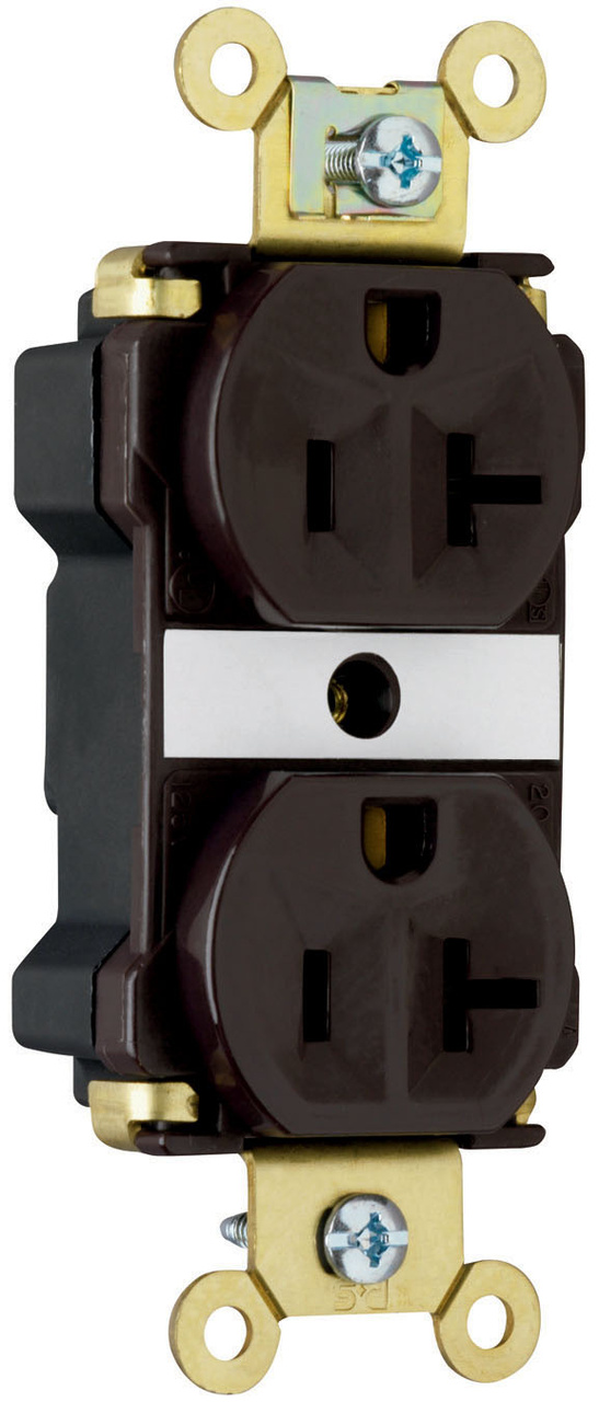 Industrial Extra HeavyDuty Spec Grade Receptacles, Back & Side Wire