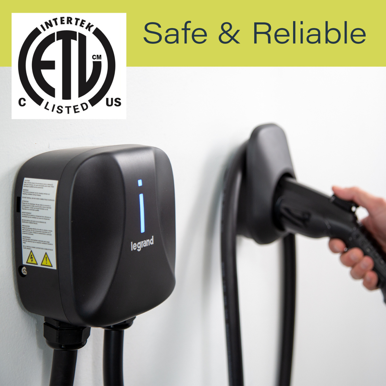 PlugIn Home Level 2 EV Charger Legrand