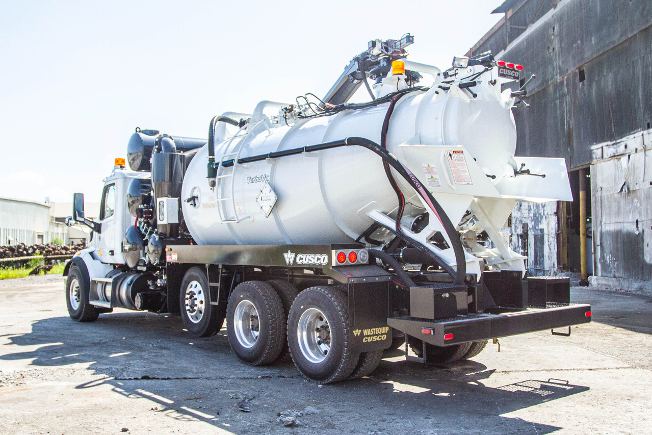2020 Peterbilt 567 8x4 CUSCO TurboVac 3627BHL Hydrovac Truck For Sale