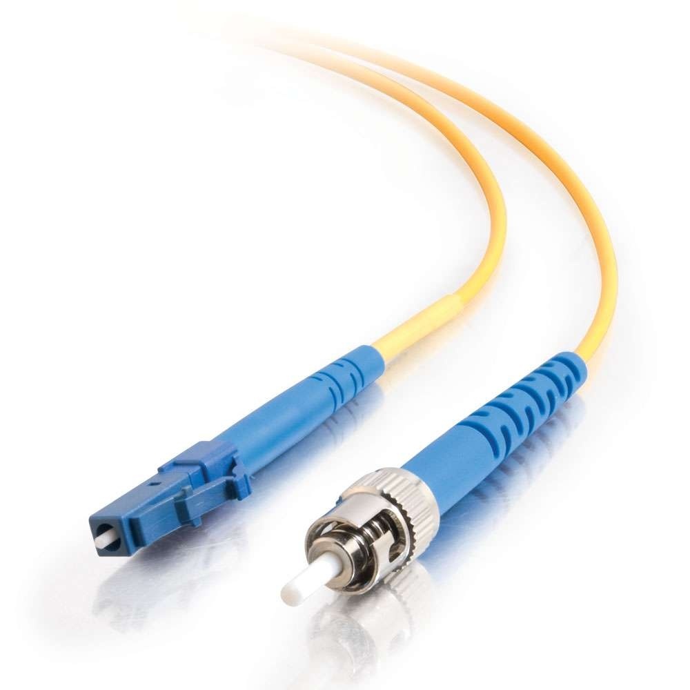 32.8ft (10m) LCST 9/125 OS2 Simplex SingleMode PVC Fiber Optic Cable