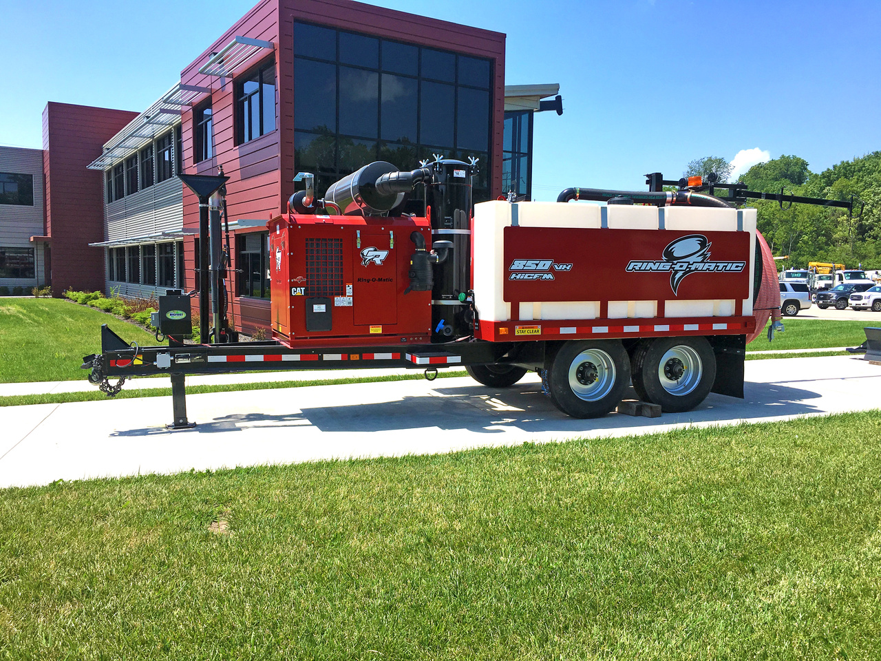 800 gal TrailerMounted Hydrovac Rental Custom Truck One Source