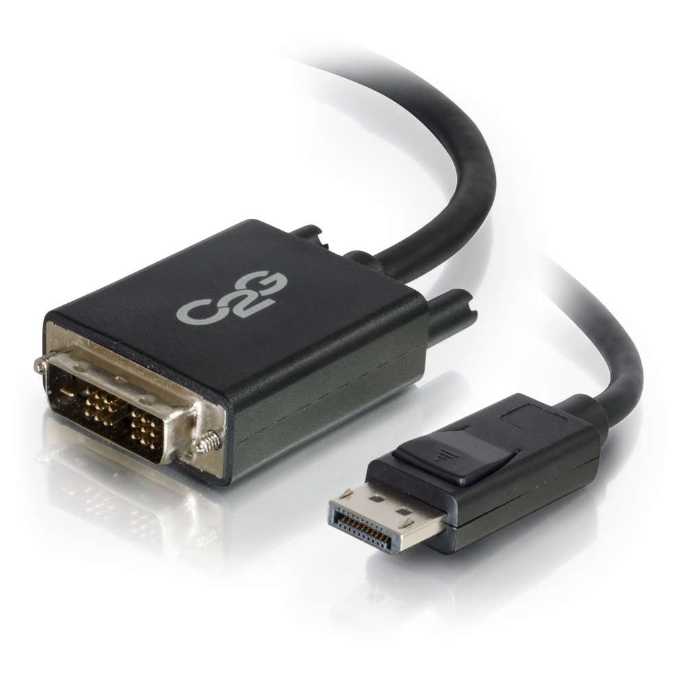 6ft (1.8m) DisplayPort™ Male to Single Link DVID Male Adapter Cable