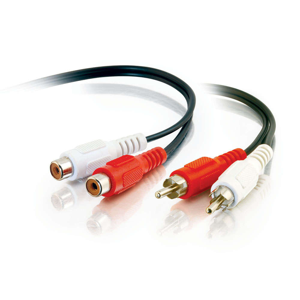 6ft (1.8m) Value Series™ RCA Stereo Audio Extension Cable Audio