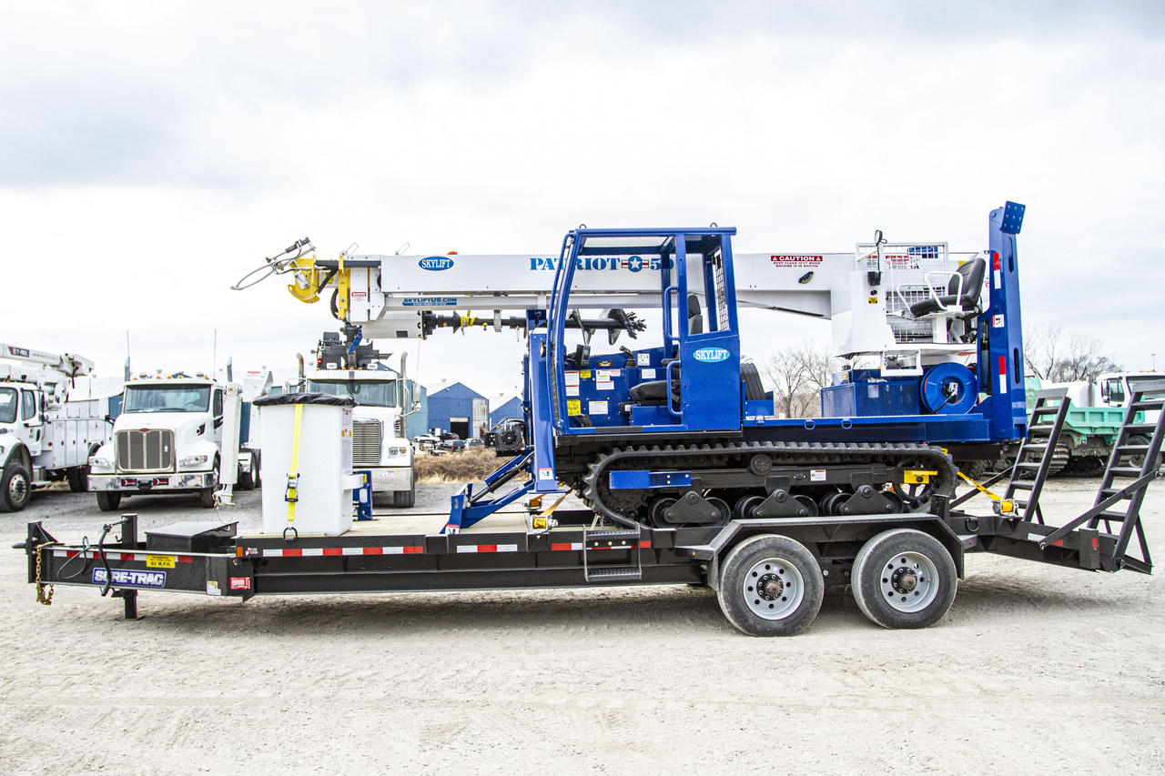 6,000 lbs Track Backyard Digger Derrick Rental Custom Truck One Source