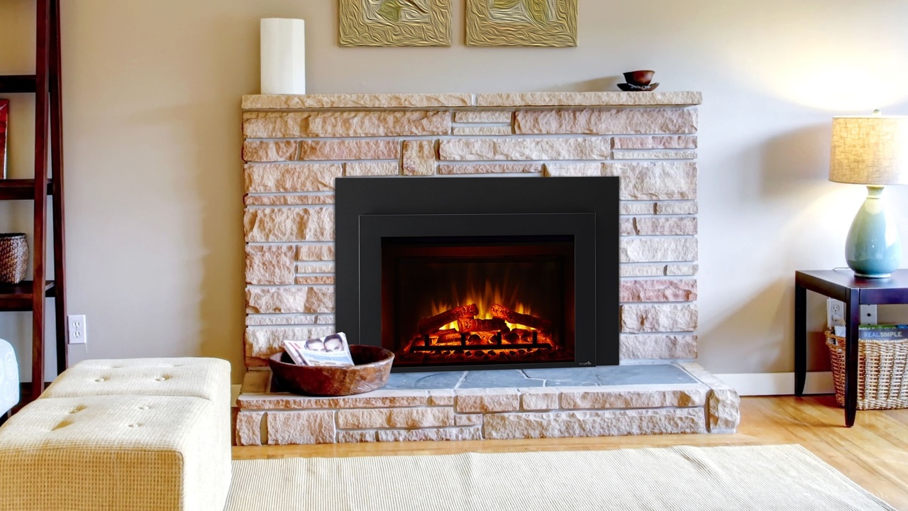 Electric Fireplace Insert Heat & Glo