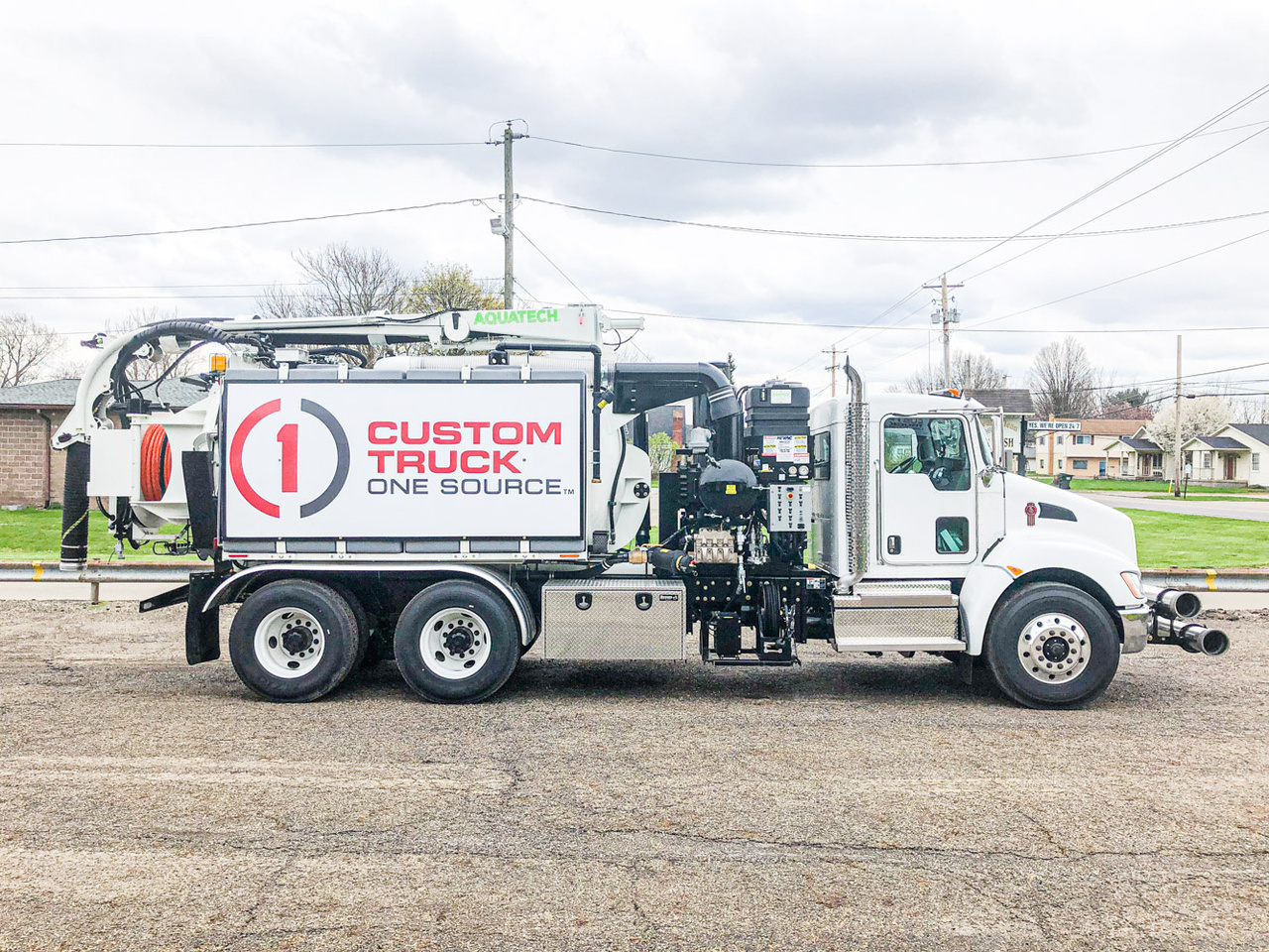 2020 Kenworth T370 6x4 Aquatech B10Utility Sewer Cleaner Truck For