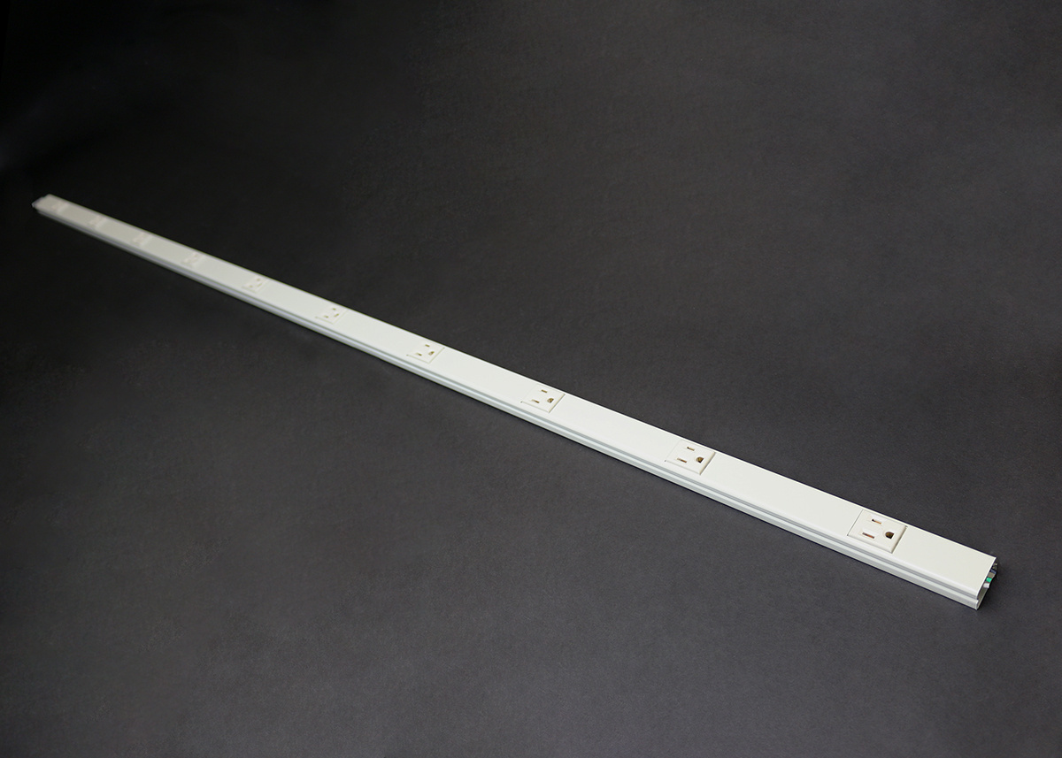 20GB506 Steel Plugmold® Multioutlet System Plugmold Systems Raceway