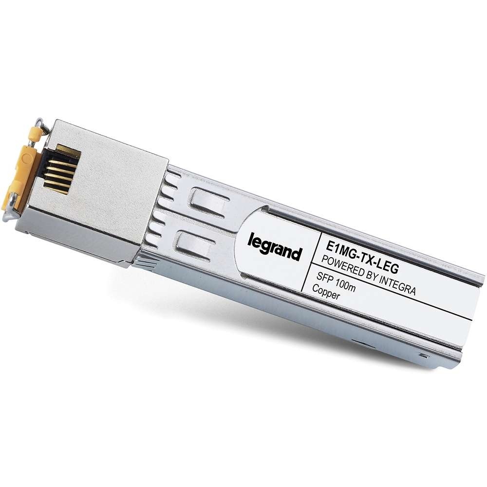 Brocade® E1MGTX Compatible 1000BaseTX SFP (miniGBIC) Transceiver