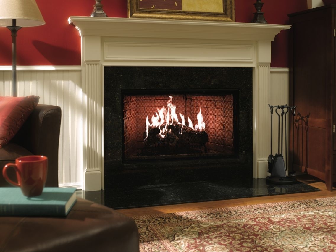 Royal Hearth Indoor Wood Fireplace Heat & Glo