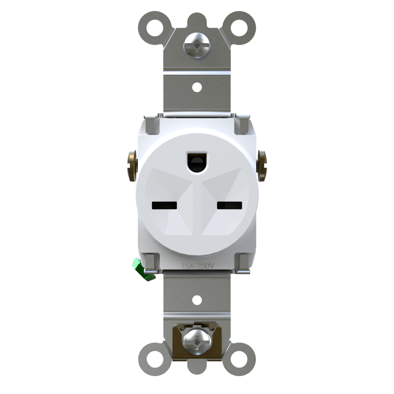 250V Weather Resistant Tamper Resistant Heavy Duty Spec Grade Single