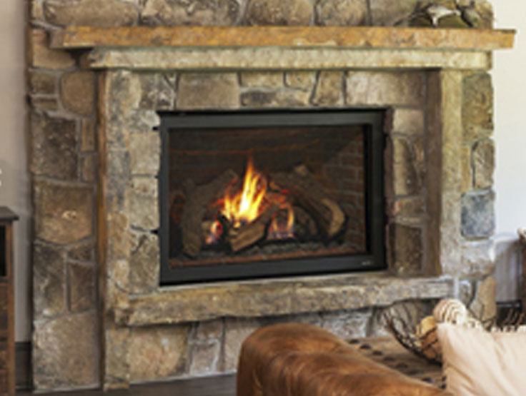 8000 Series Indoor Gas Fireplace | Heat & Glo