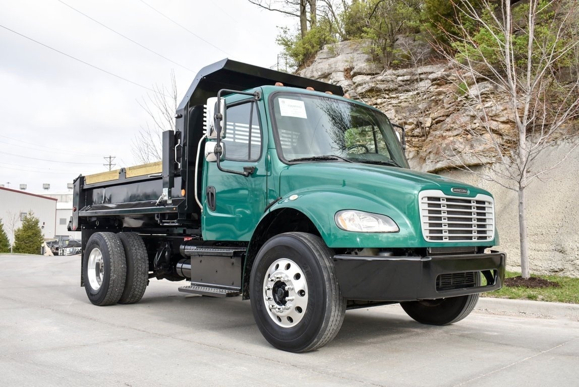 2015 Freightliner M2106 4x2 Brandon Contractor Body Dump Truck For Sale