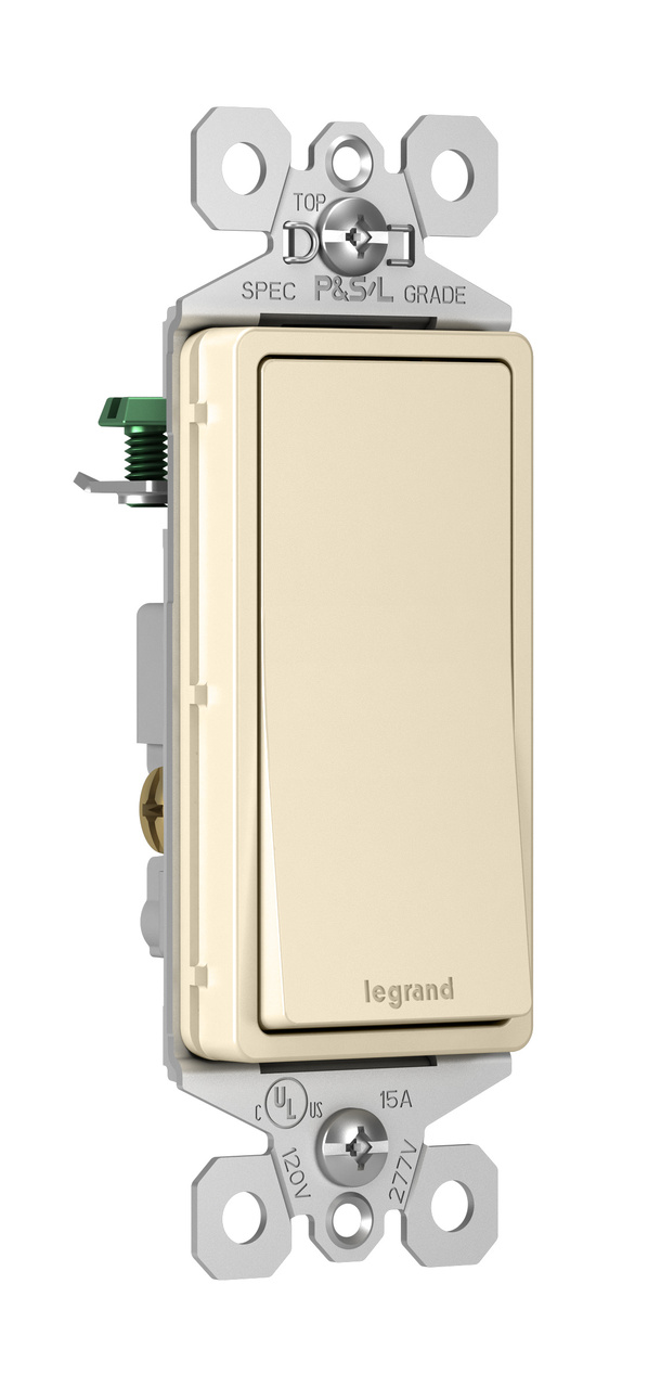 radiant Self-Grounding 3-Way Light Switch │ Legrand