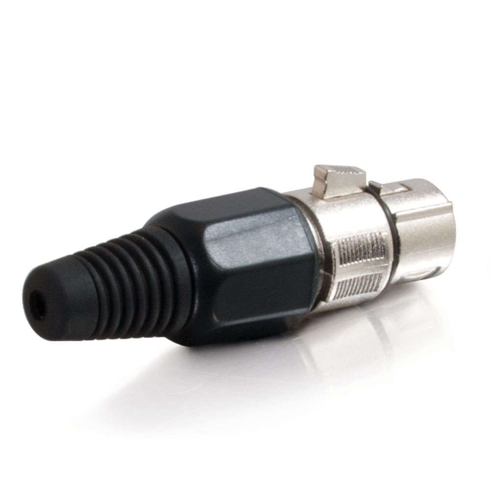 XLR Female Inline Connector (TAA Compliant) Bulk Cable Connectors