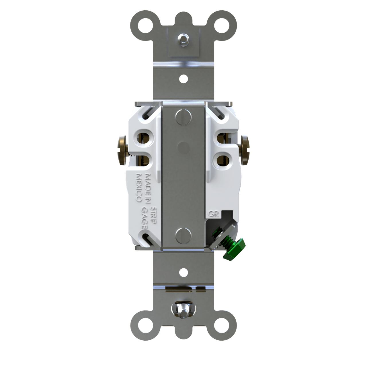 250V Weather Resistant Tamper Resistant Heavy Duty Spec Grade Single