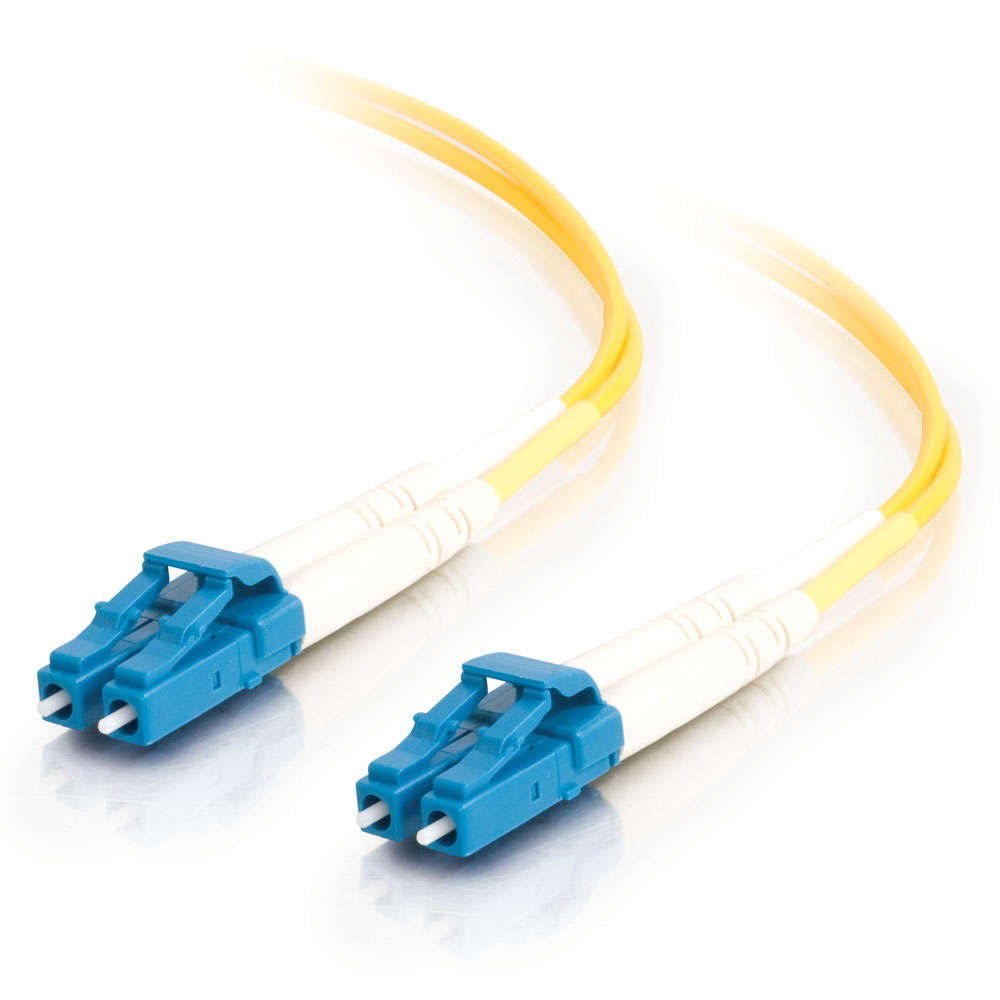 65.6ft (20m) LCLC 9/125 OS2 Duplex SingleMode PVC Fiber Optic Cable