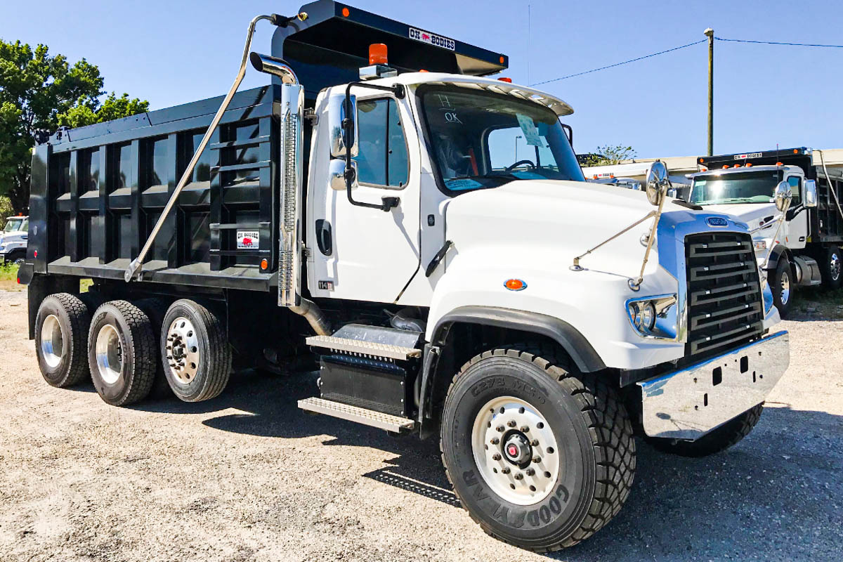 2020 Freightliner 114SD 8x4 OX BODIES 16' Maverick Dump Truck For Sale