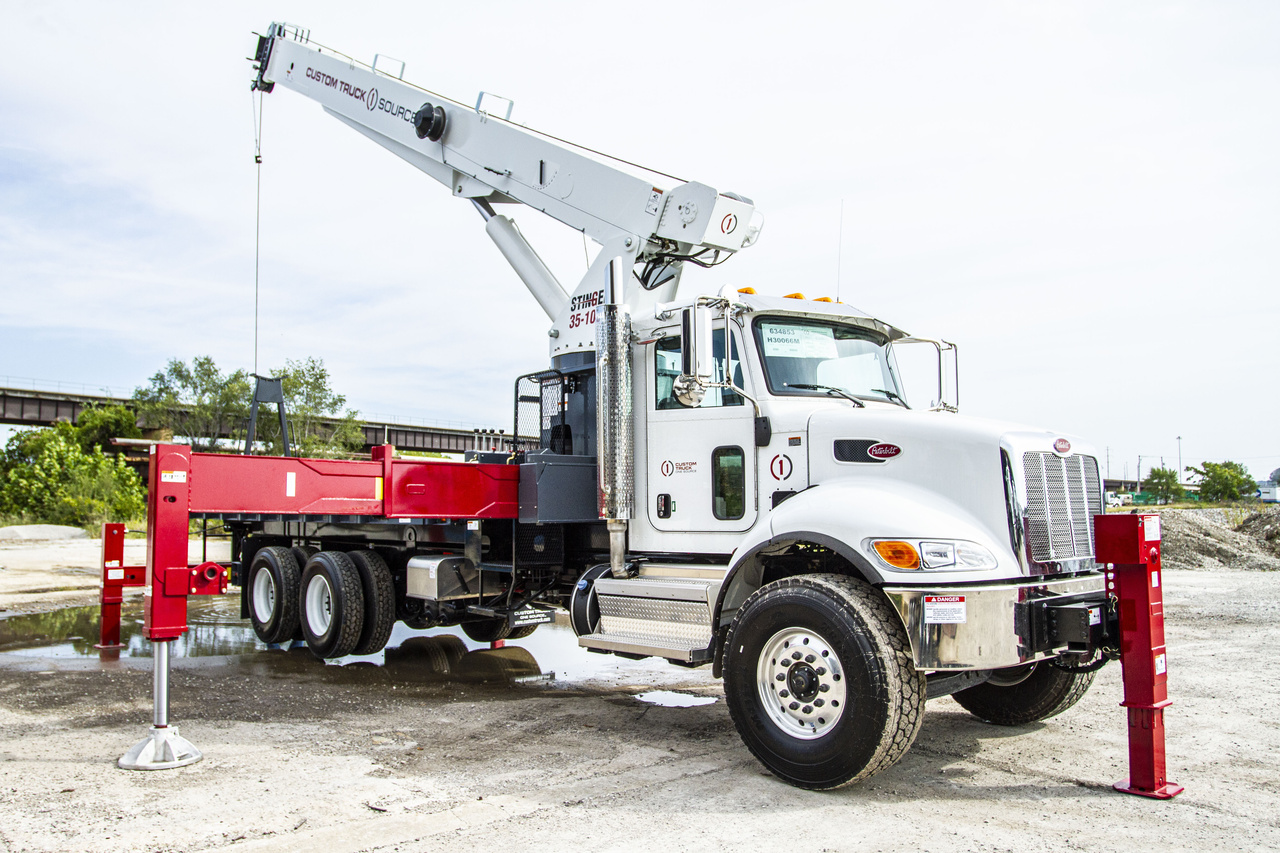 35 tons Boom Truck Rental Custom Truck One Source