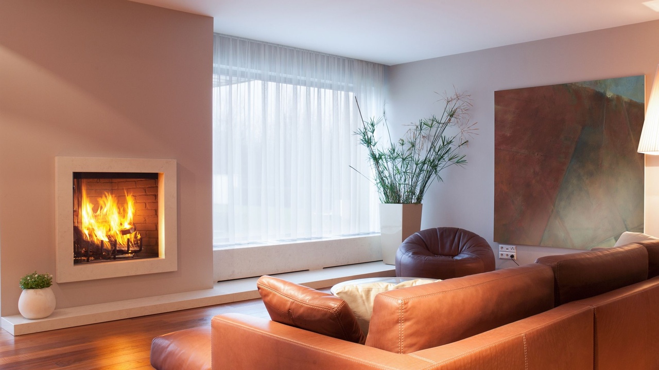 Exclaim Indoor Wood Fireplace Heat & Glo